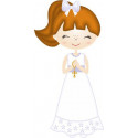 Tapis de souris avec espace pour photo et autocollants de communion personnalisables comme cadeau pour les adolescents