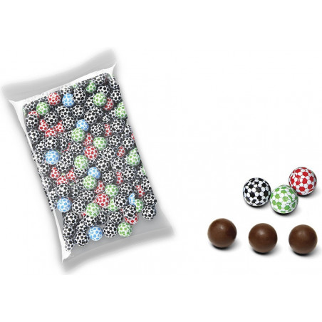 Boîte Personnalisée de Chocolats Fourrés Design Ballon de Football
