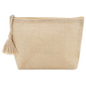 Nécessaire en jute avec sac pour cadeau