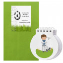 Carnet de communion pour garçon avec enveloppe personnalisée
