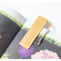 Marque page baptême original en bambou