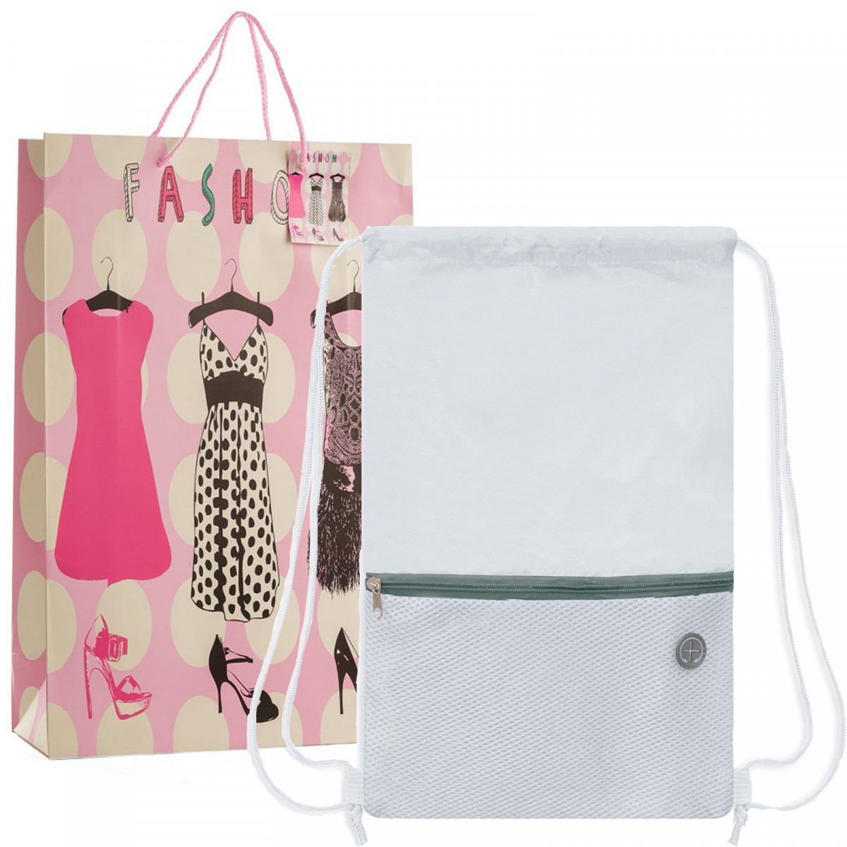 Sac à dos blanc pour offrir à une femme