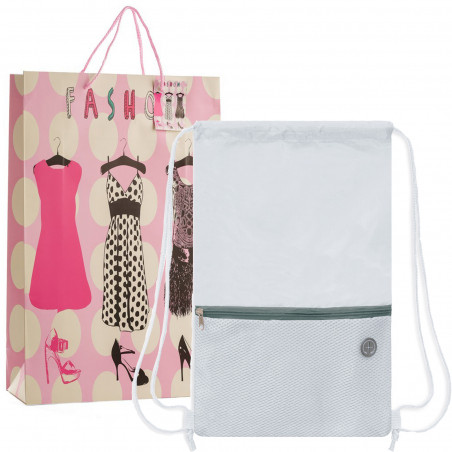 Sac à dos blanc pour offrir à une femme