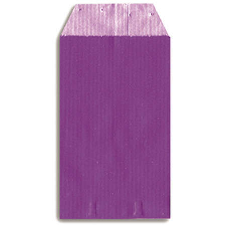 Porte cartes portefeuille lilas dans enveloppe pour communion de fille avec autocollants personnalisés