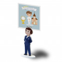 Carte de communion personnalisable enfant sur support