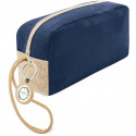 Trousse de toilette avec porte-clés personnalisé dans un sac avec adhésif