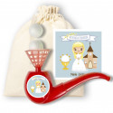 Jouet gonflable personnalisé avec sac en tissu et carte de communion pour filles