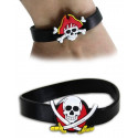 Cadeau porte clés et bracelet pirate pour garçons et filles