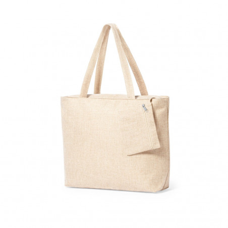Sac et trousse avec porte-clés en forme de cœur