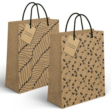 Bougie parfumée avec autocollant Fête des Mères dans un sac cadeau