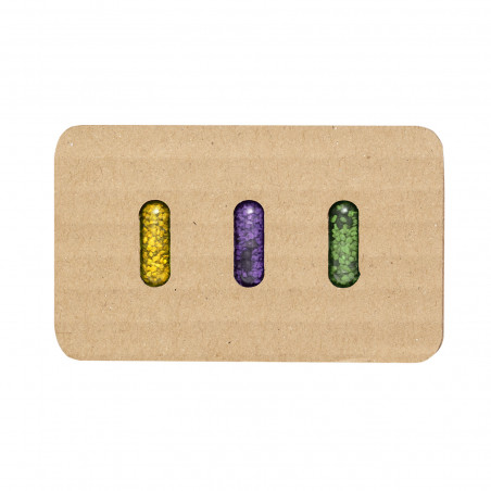 Capsules de semences pour jardin avec adhésif personnalisé