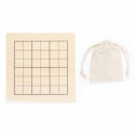 Jeu de sudoku pour enfants avec des motifs écologiques en bois