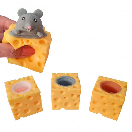jouet à presser souris anti-stress