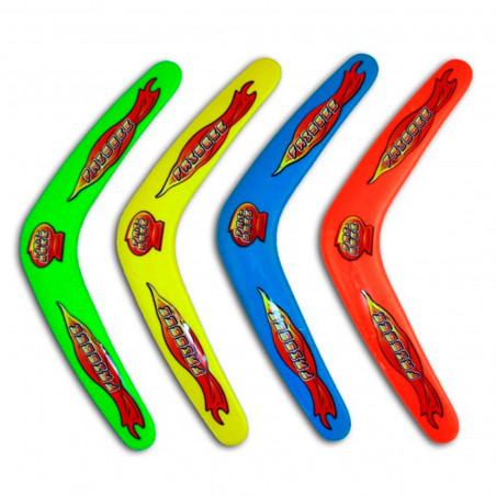 Boomerang assorti de différentes couleurs