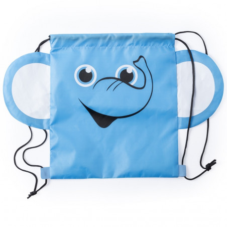 Puzzle pirate dans un sac à dos d'éléphant avec sucette pour les détails des enfants