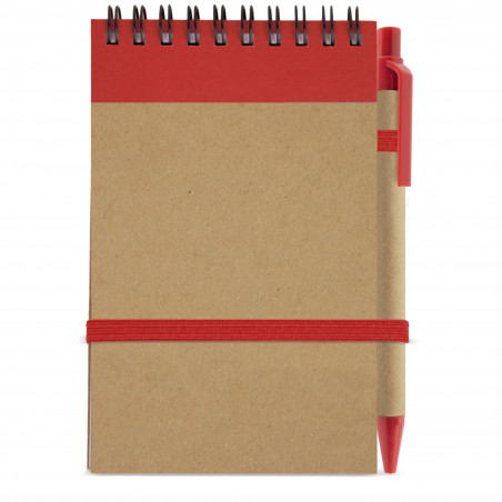 Carnet avec stylo personnalisé et autocollant pour la graduation d'un garçon