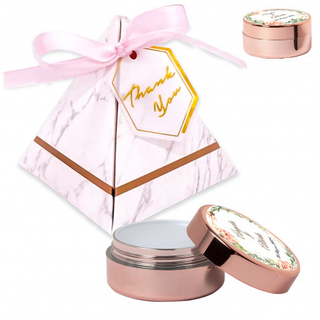 cacao lèvres avec protecteur une boîte décorative mariages