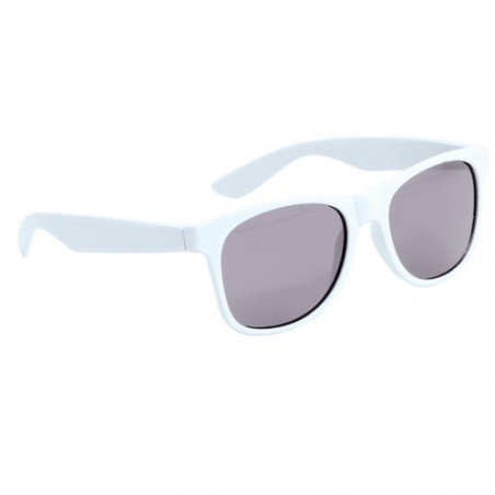 Lunettes de soleil blanches pour enfants et ballon de plage avec sac à dos en forme de canard