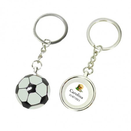 Porte cle personnalise foot