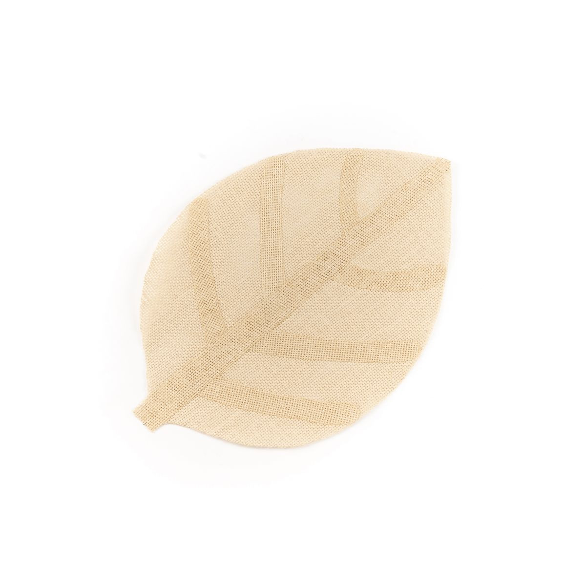 Nappe individuelle en forme de feuille pour les détails