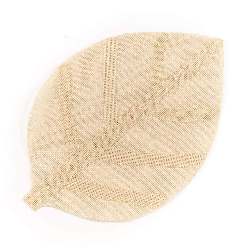 Nappe individuelle en forme de feuille pour les détails