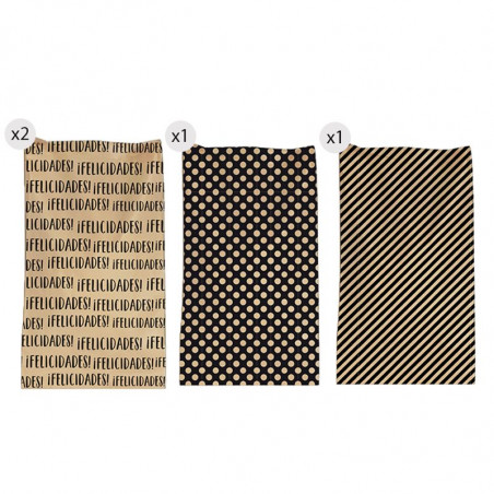 Enveloppes en papier kraft en pack de 4 unités