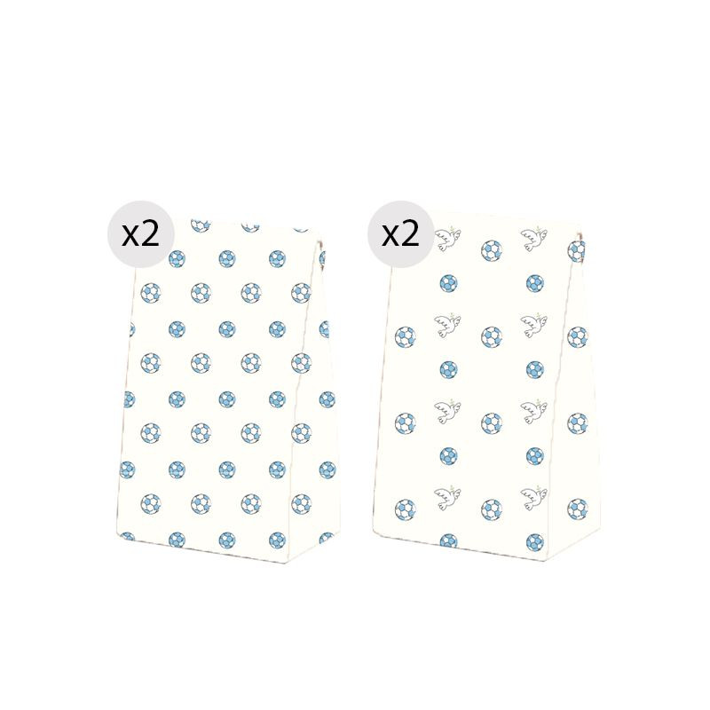 Set de 4 sacs pour communion garçon taille S