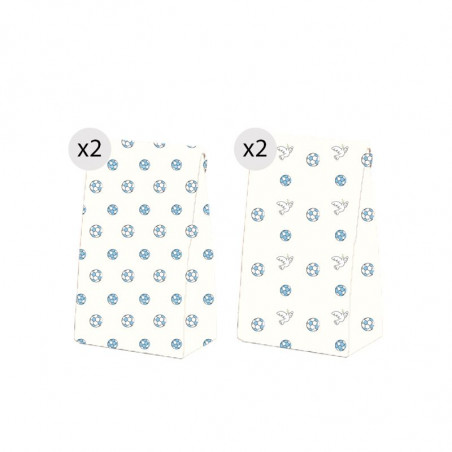 Set de 4 sacs pour communion garçon taille S