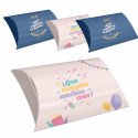 Set de 4 boîtes pour anniversaires avec message