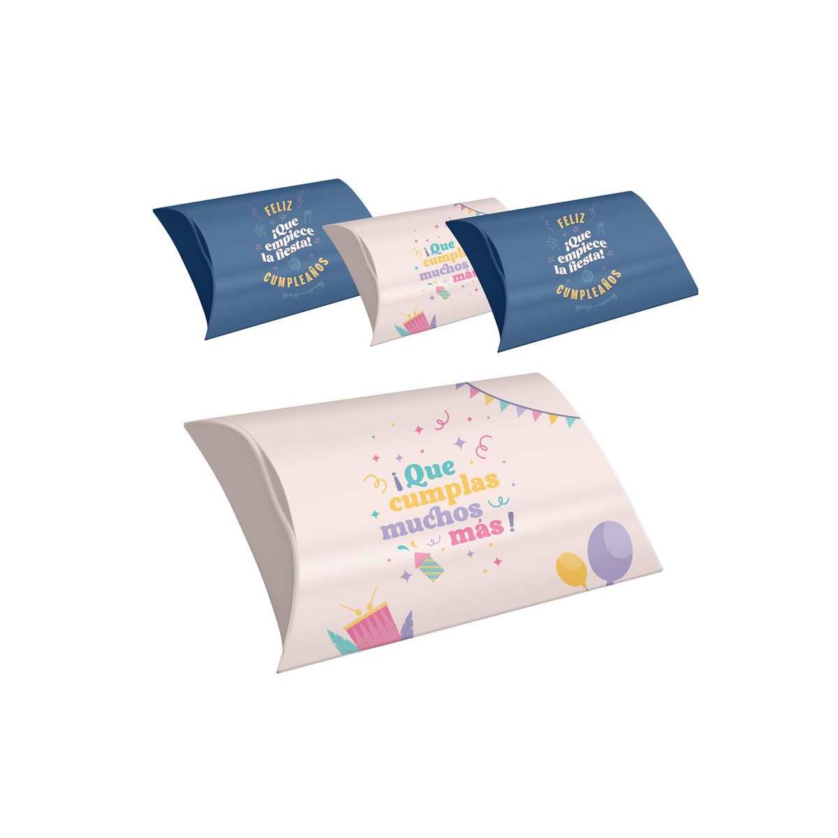 24 Boîtes Cadeau Anniversaire Avec Poignée & Happy Birthday – 6 Couleurs, Parfaites Pour Bonbons Et Petits Cadeaux