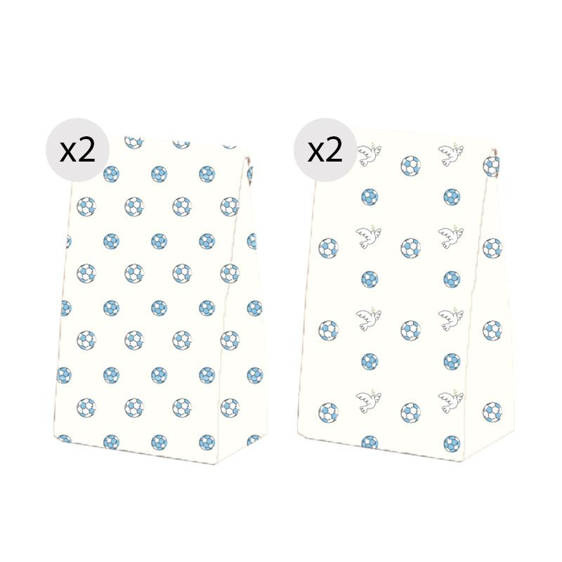 Set de 4 sacs pour la communion enfant taille M