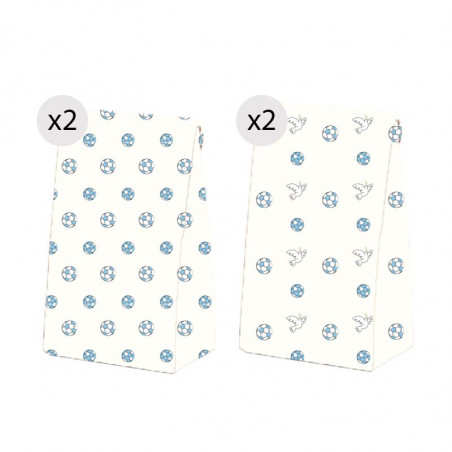 Set de 4 sacs pour la communion enfant taille M