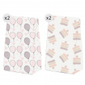 Lot de 4 sacs d'anniversaire