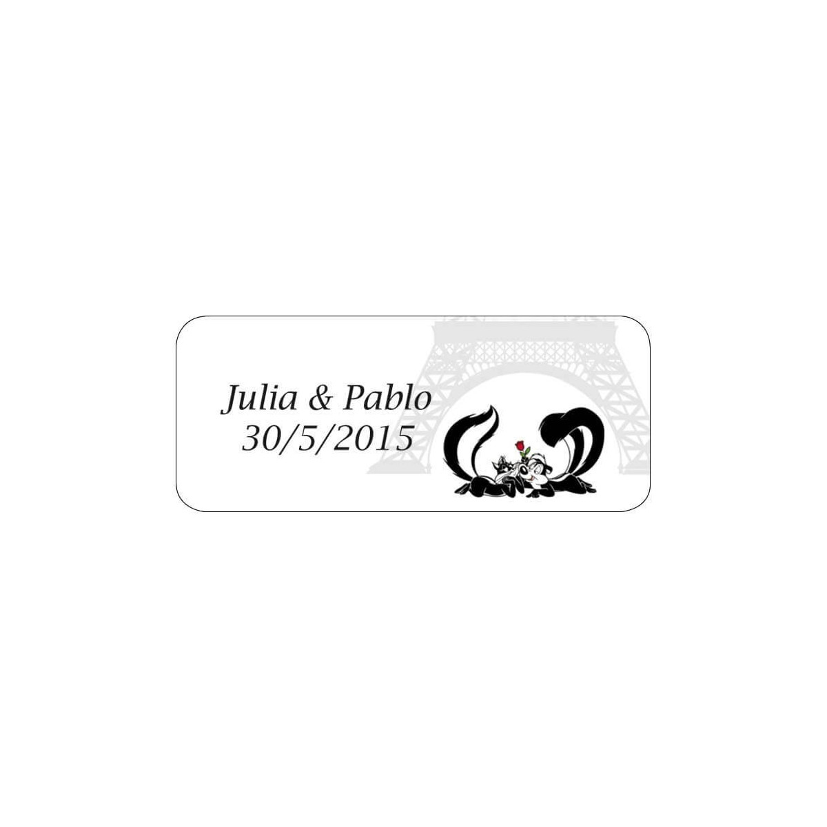 Autocollants amusants Pepe Le Pew Paris