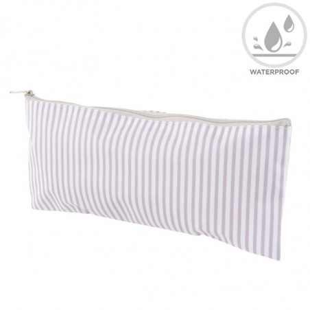 Porte-documents imperméable à rayures pour cadeau