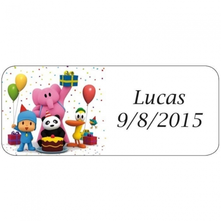 Etiquettes Pour Cadeaux Anniversaire Pocoyo