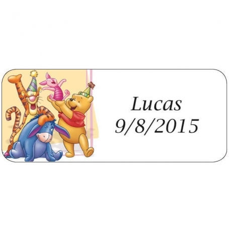 Etiquettes Pour Cadeaux Winnie L’ourson
