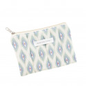 Trousse en coton avec des motifs géométriques