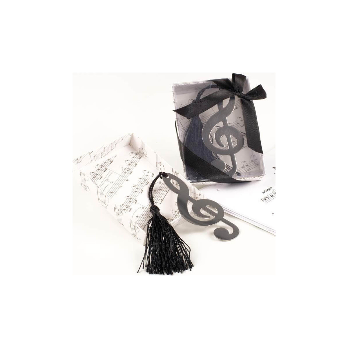 Marque-page clé de sol cadeau