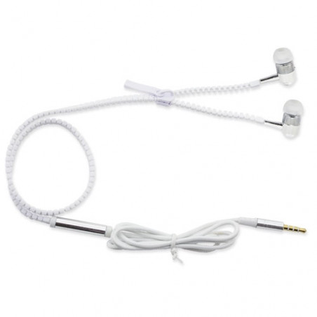 Casque Zip avec Design Anti-Enchevêtrement et Son Stéréo