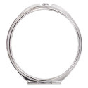 Miroir double rond argenté pour événements et entreprises