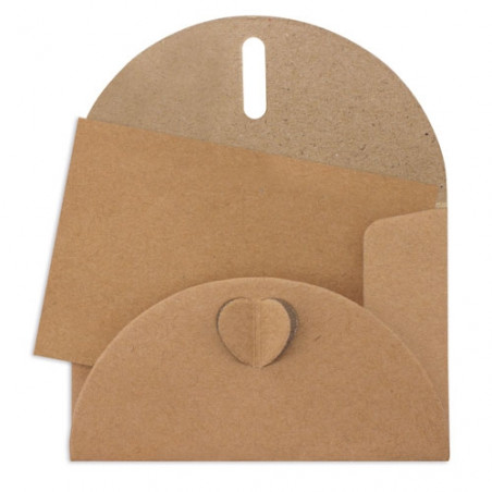 Pack de 10 cartes de vœux de bricolage