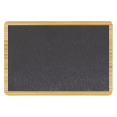 Aimant rectangulaire en bambou