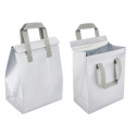 Sac isotherme argenté