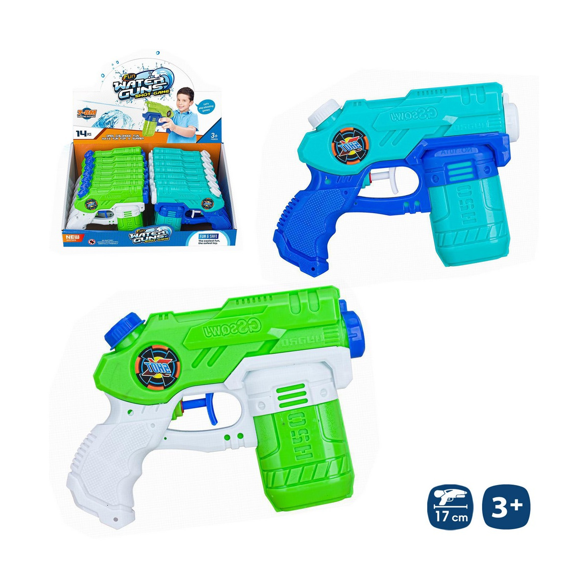 Pistolet à eau avec chargeur d eau