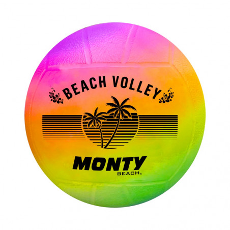 Ballon de volley design arc-en-ciel pour détails enfants