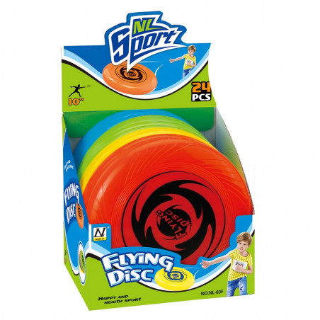 Frisbee coloré de 25 cm pour enfants détail