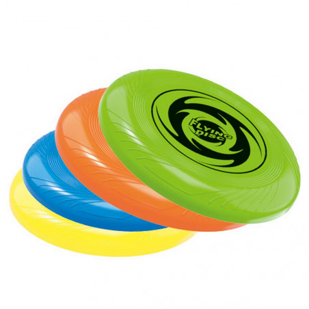 Frisbee coloré de 25 cm pour enfants détail