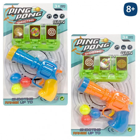 Pistolet à balles avec cibles pour enfants