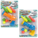 Pistolet à lance-balles en plastique pour jouer aux quilles